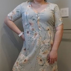 NEW Mint Floral H&M Dress